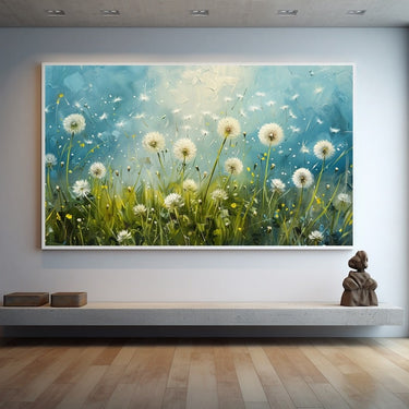 Flower Field Oil Painting